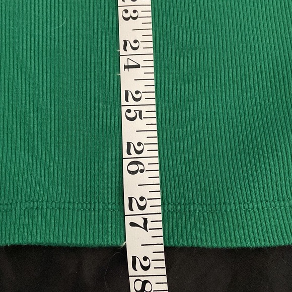 Like new Active Basic Ribbed Racerback Forest Green Tank - Picture 10 of 10